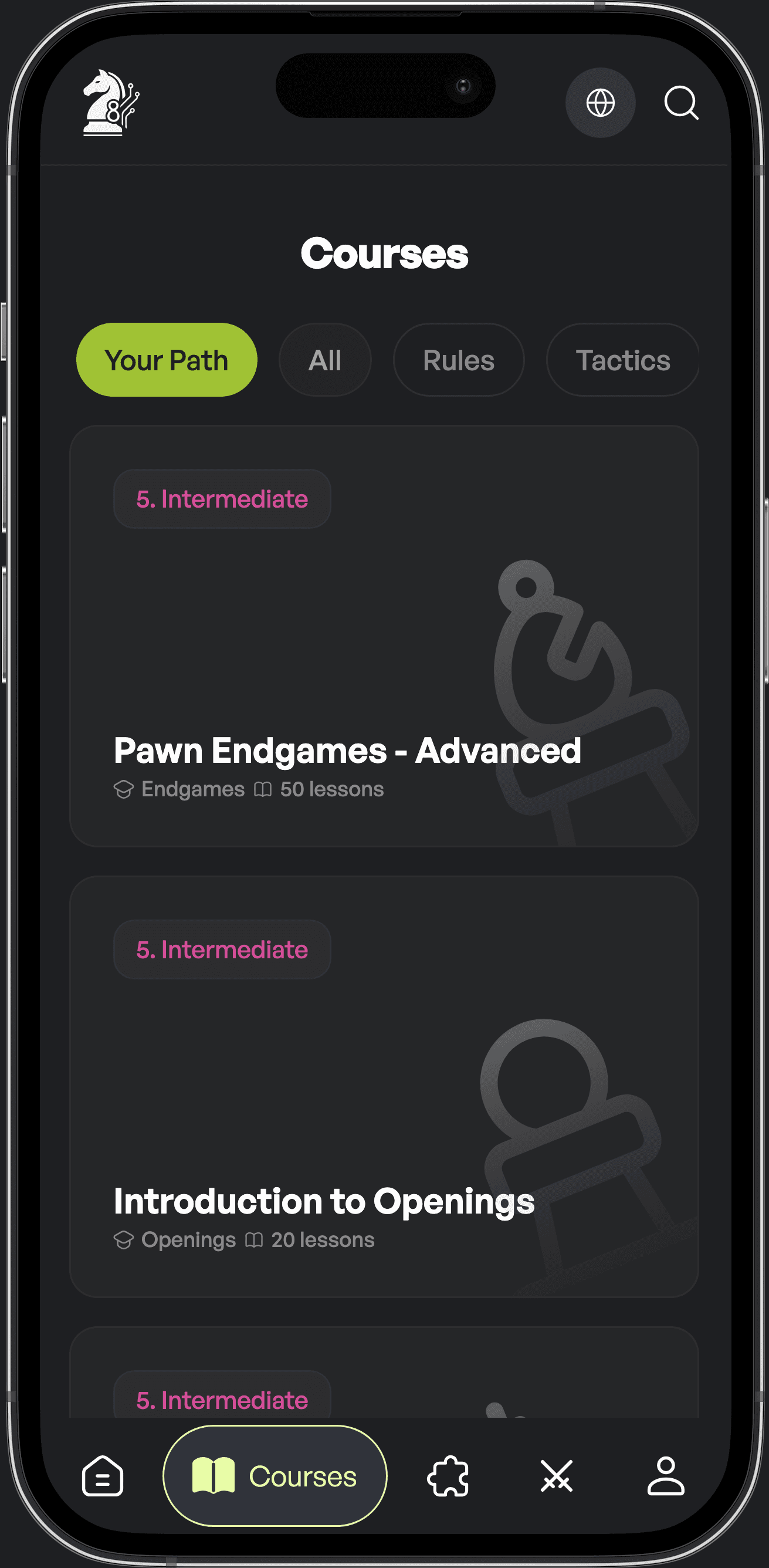 Structured courses